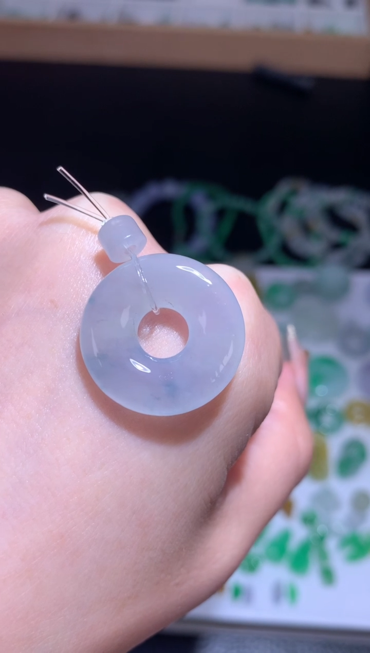 未镶嵌定制翡翠甜甜圈
