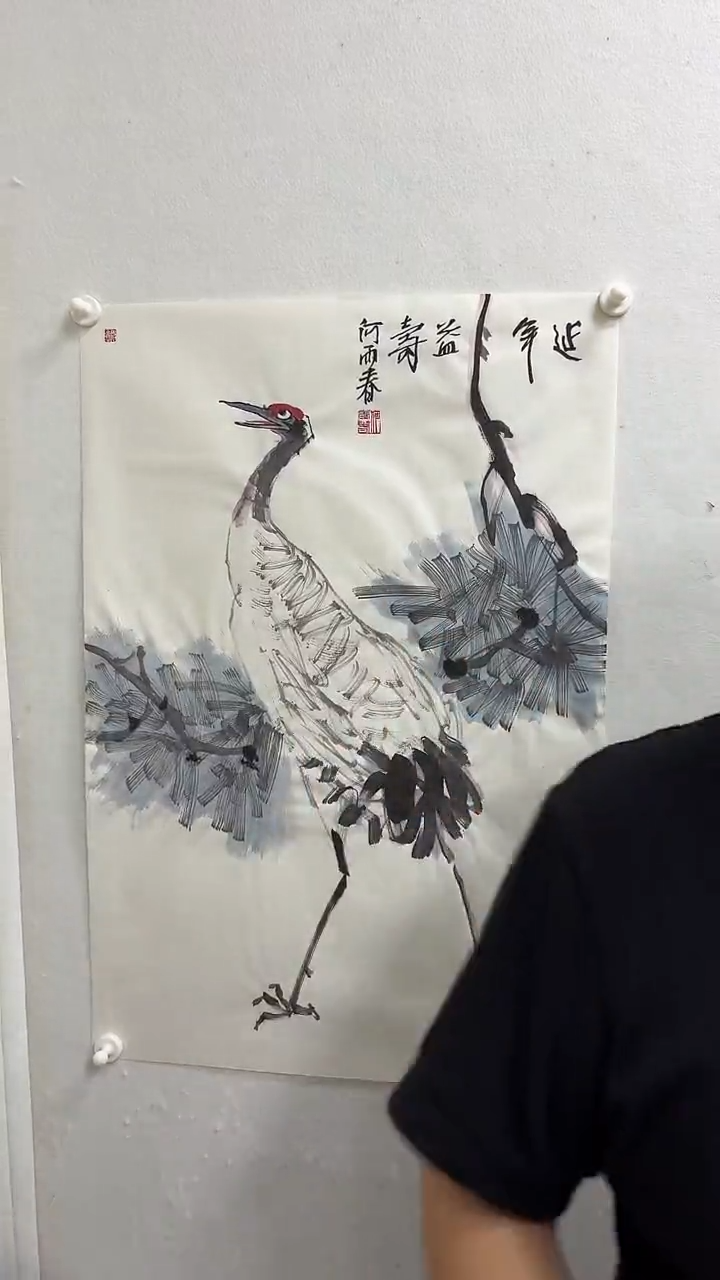 国画何雨春-写意花鸟2.7平尺