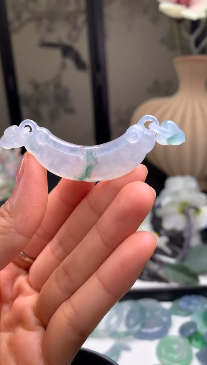 未镶嵌定制翡翠0601499122（48.6*13.7*6.1）