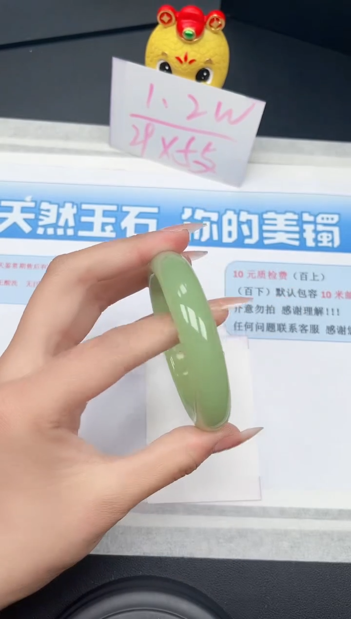 【闪购商品】石英质玉手镯未镶嵌196-59