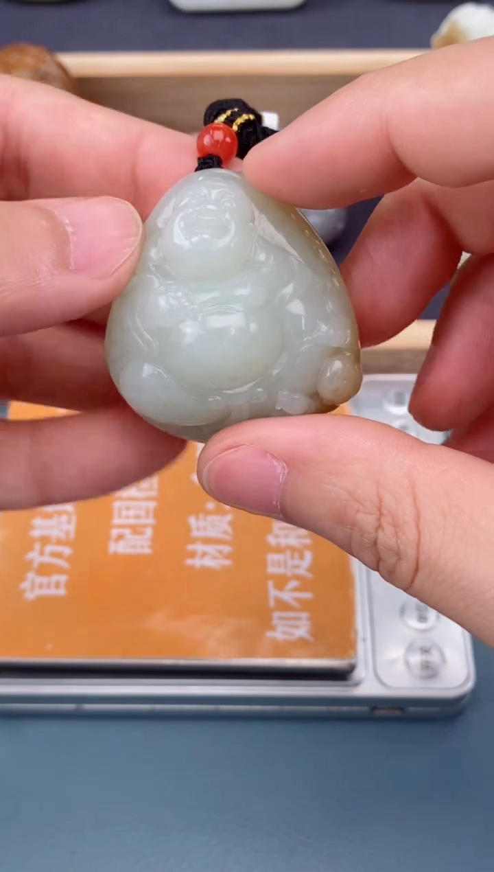 和田玉未镶嵌颈饰34