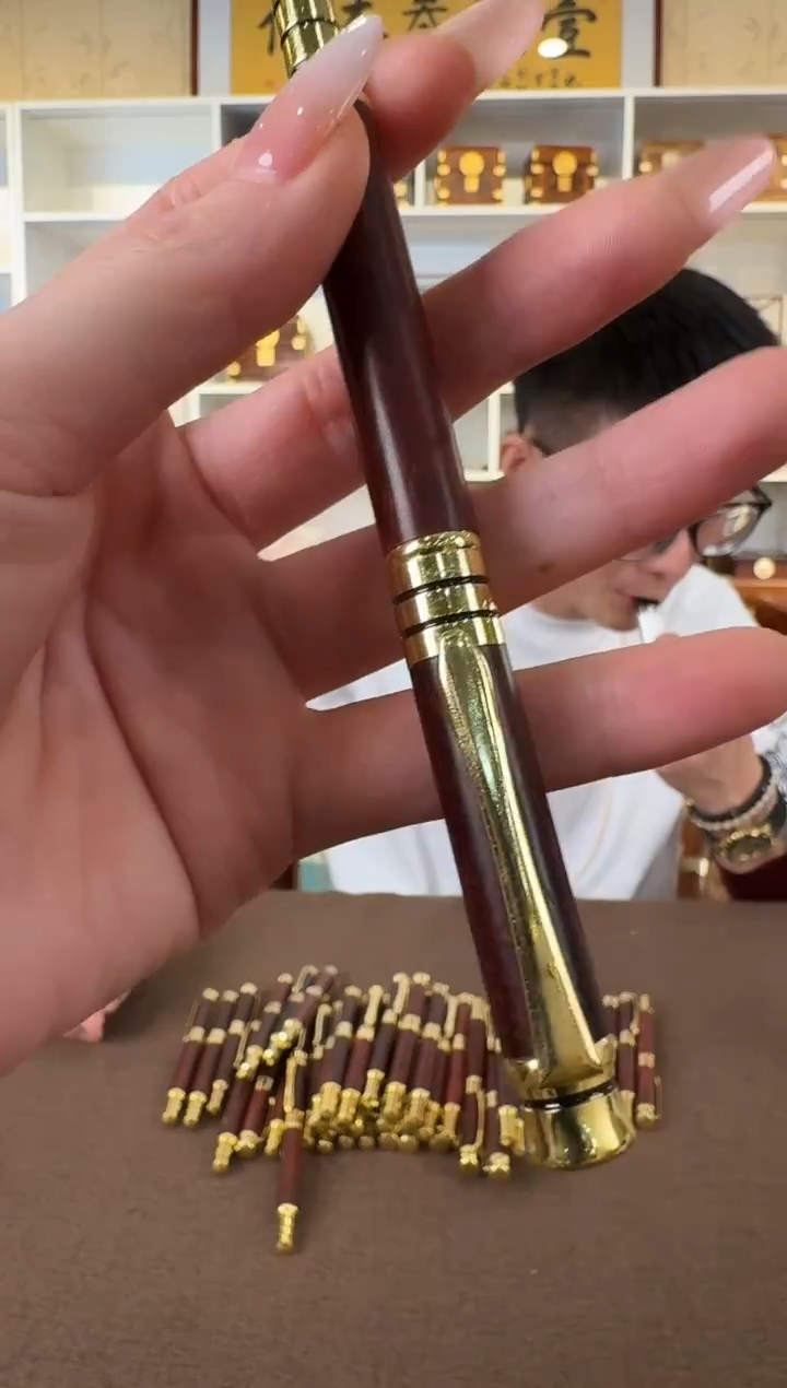 檀香紫檀（小叶紫檀）圆珠笔单根