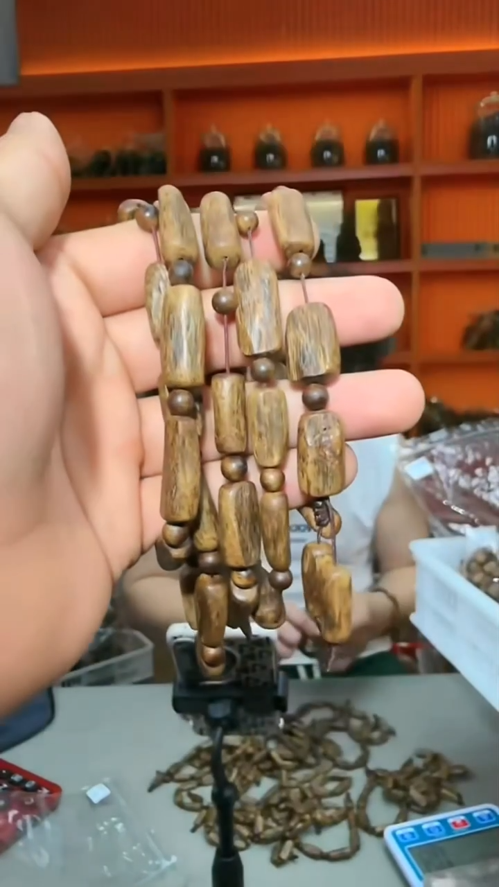 沉香手串125号单圈棋楠种多样性发一