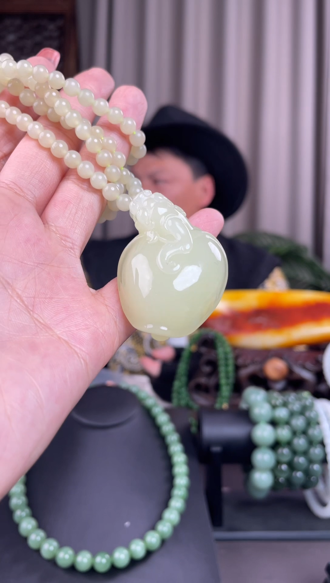 未镶嵌和田玉挂件龙龟