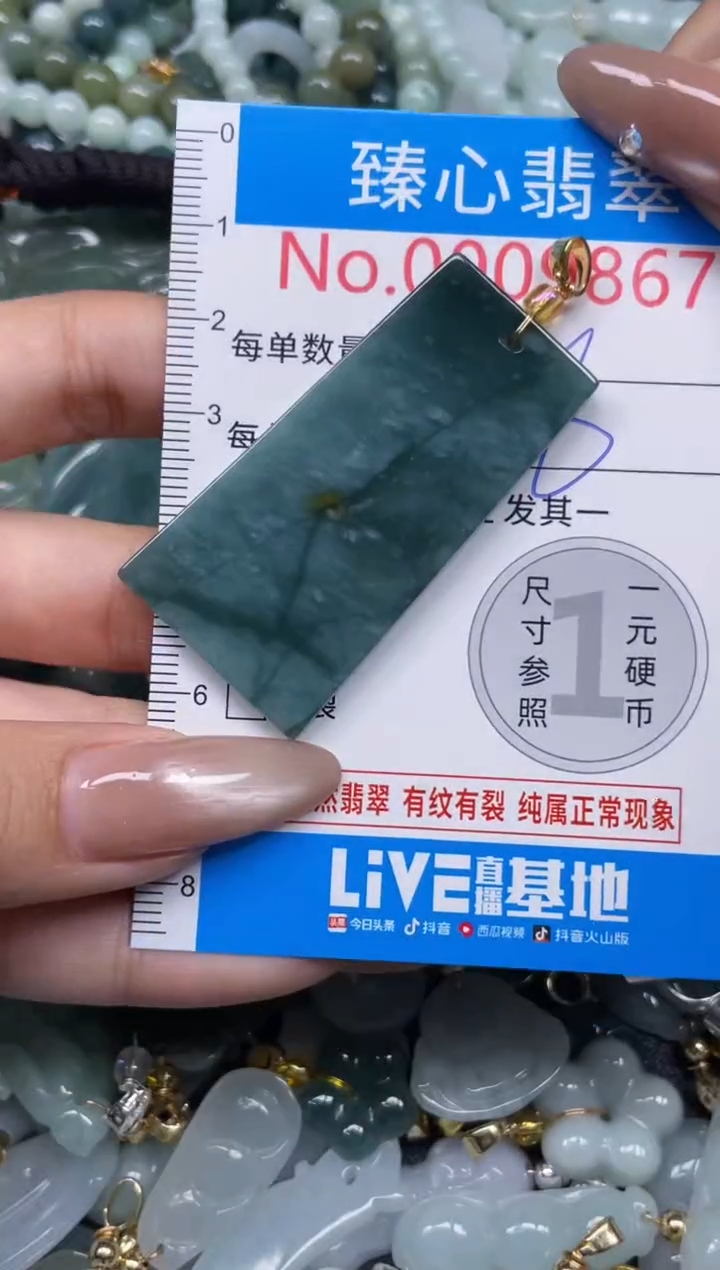 颈饰未镶嵌翡翠9867