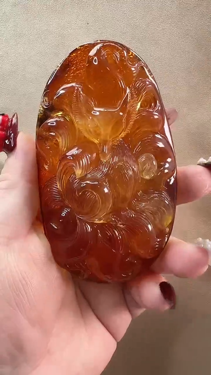 【闪购商品】琥珀颈饰未镶嵌吊坠