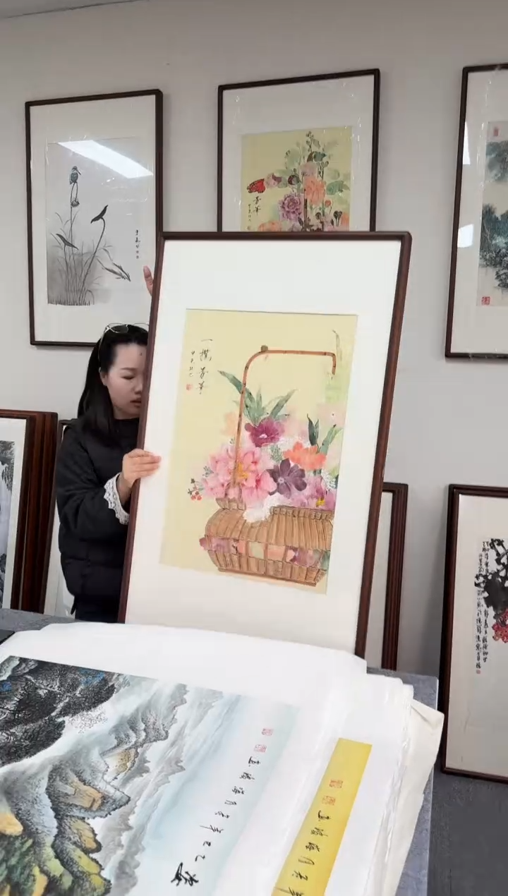 书法于往之一揽芳华-63*103尺寸