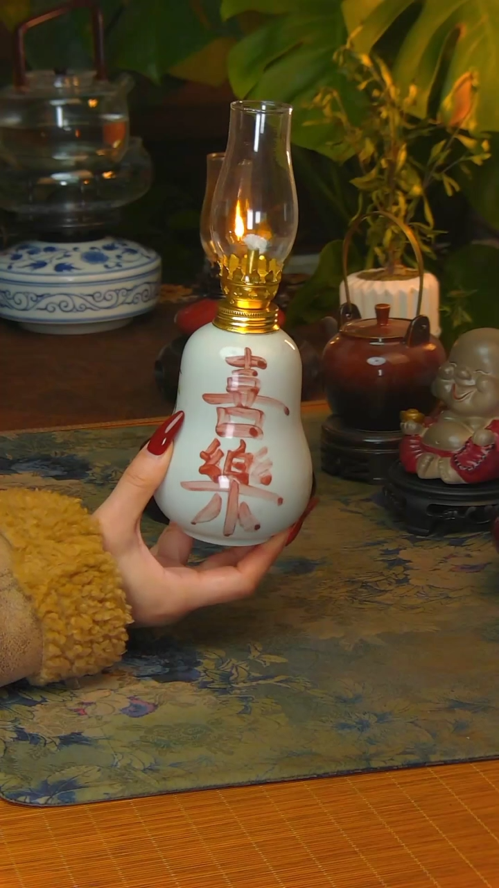【闪购商品】景德镇陶瓷灯摆件