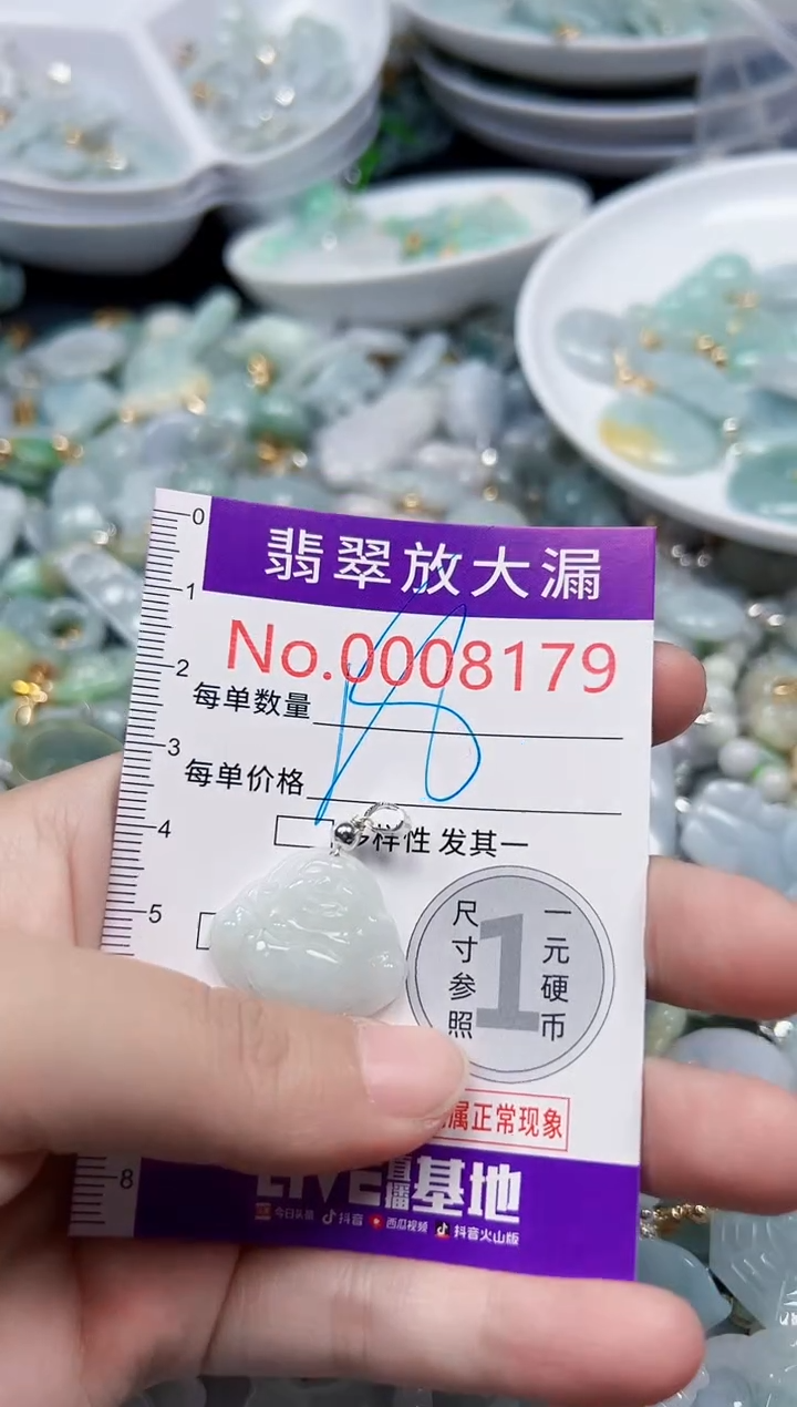 颈饰未镶嵌翡翠8179