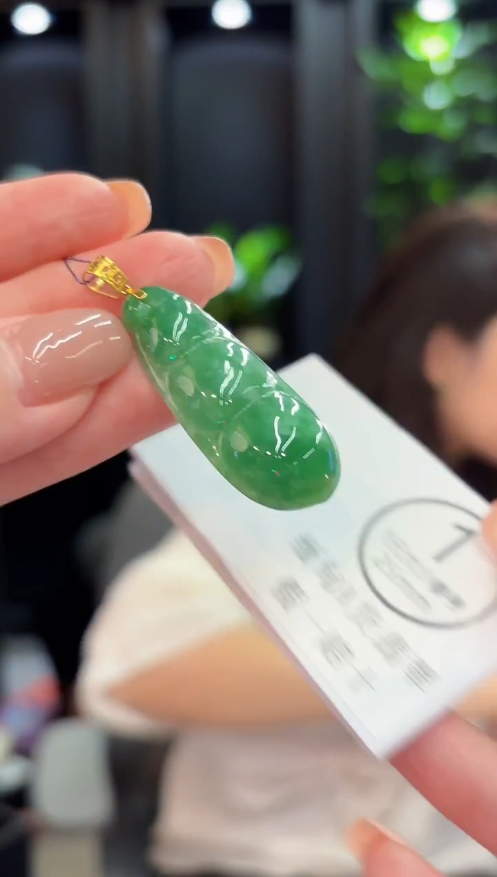 吊坠(不含链)未镶嵌翡翠 缅甸A货/支持复检/一件