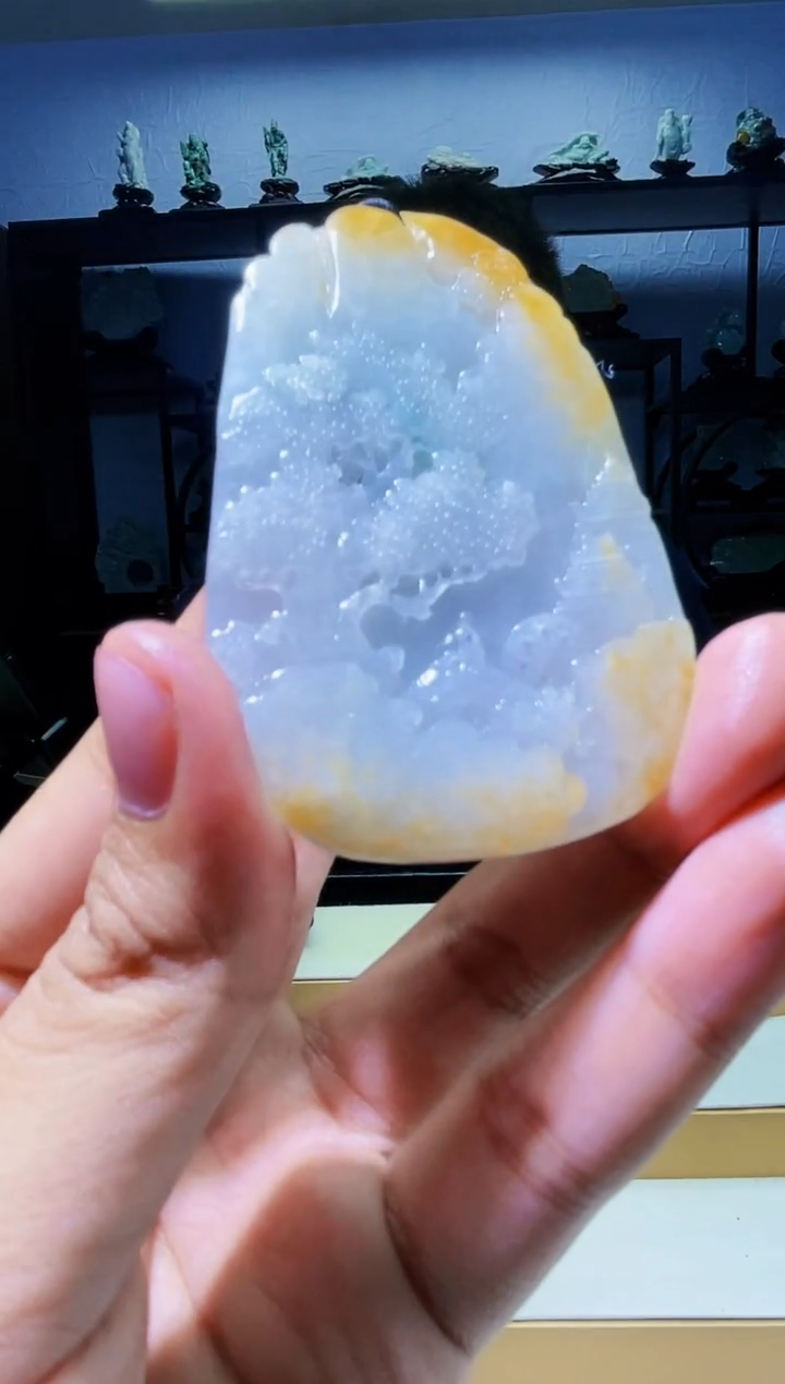【闪购商品】定制翡翠未镶嵌毛货02220044