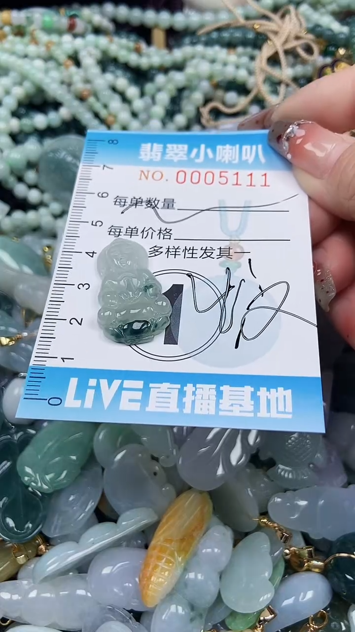 【闪购商品】翡翠颈饰未镶嵌闪购0005111多样性发其一