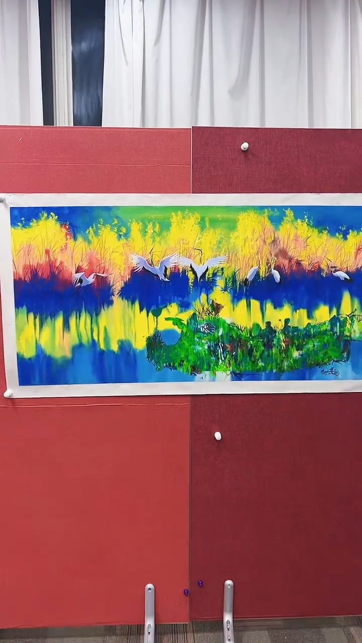 【闪购商品】绘画赵燮绘画8平尺金袍仙鹤