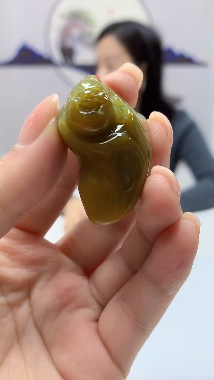 【闪购商品】定制翡翠未镶嵌4852ms-毛货140佛公