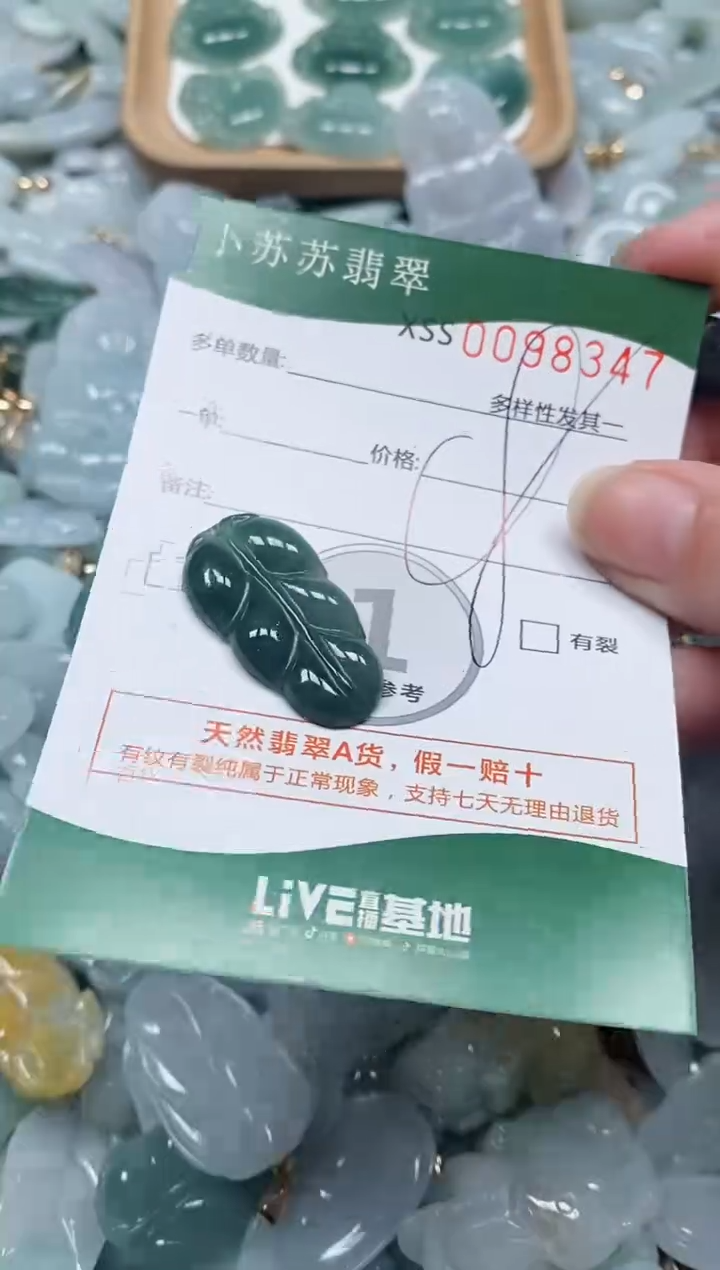 【闪购商品】翡翠颈饰未镶嵌闪购商品0098347