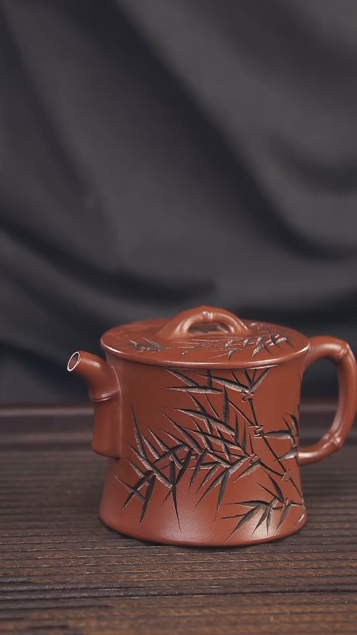 【闪购商品】紫砂茶壶200cc顾氏手工紫砂