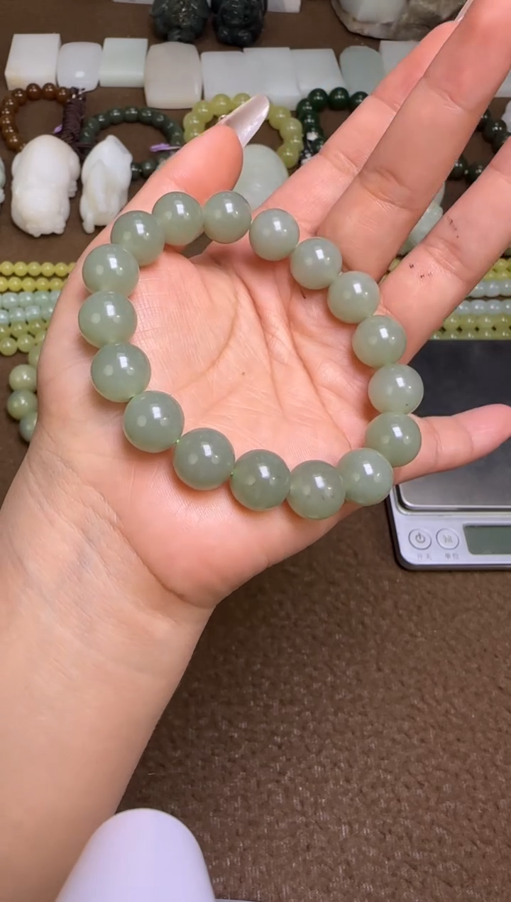 手串未镶嵌和田玉手串