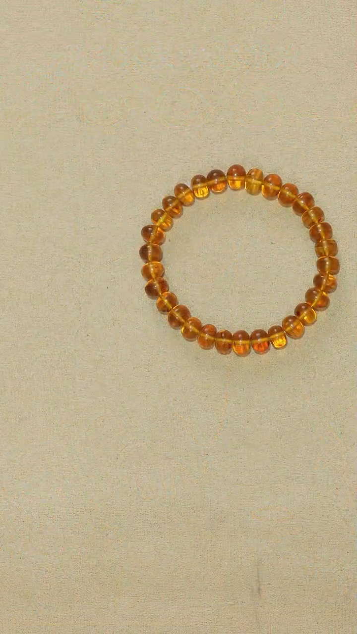 手链琥珀未镶嵌8m3-7q