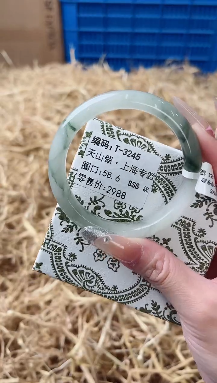 未镶嵌手镯石英质玉T-3245