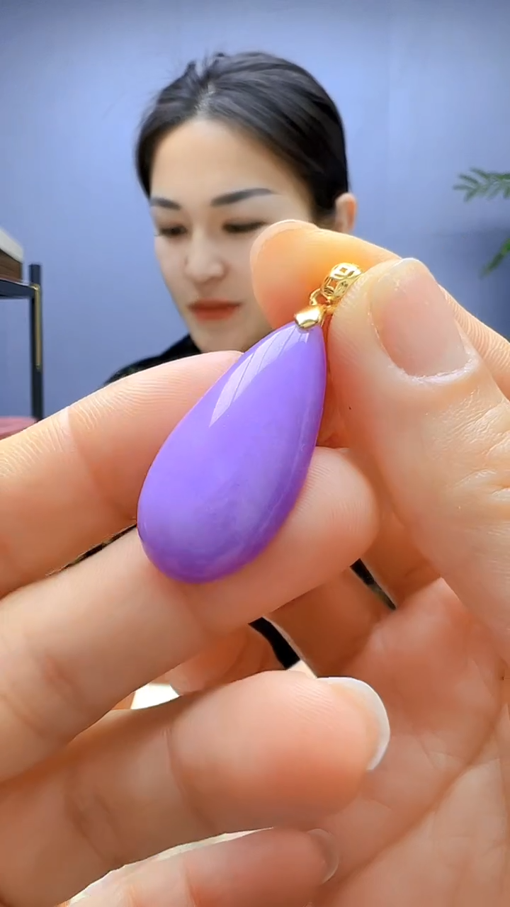 【闪购商品】翡翠颈饰14K金镶嵌颈饰