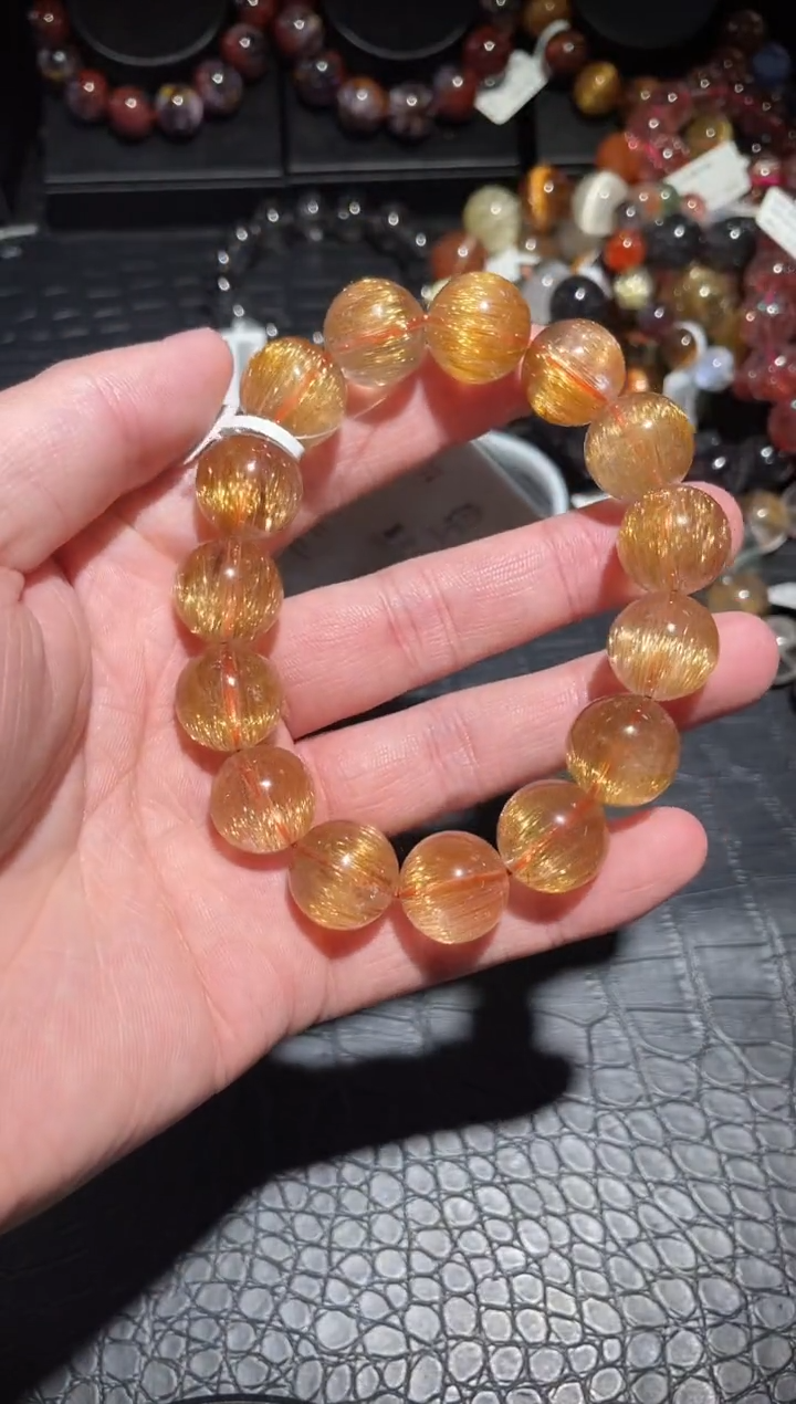 【闪购商品】水晶手链未镶嵌单圈铜发晶A15