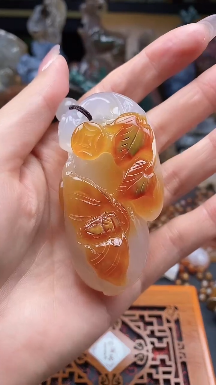 【闪购商品】玛瑙/玉髓颈饰未镶嵌dd