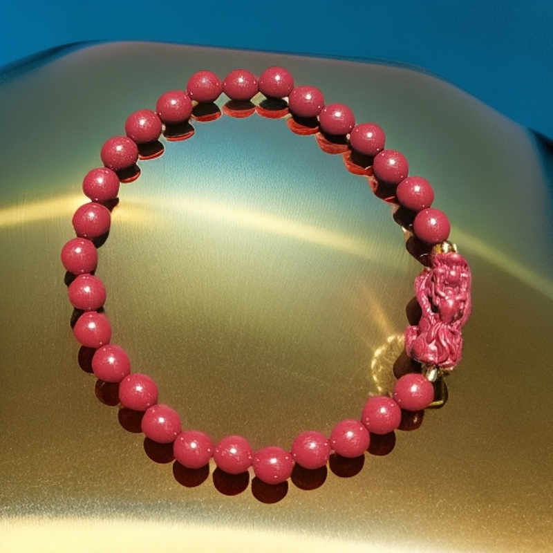 含辰砂工艺品0684【珠宝清仓】轻奢气质朱砂手链