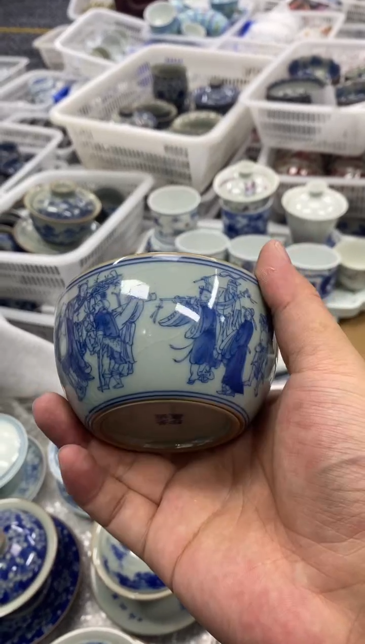 摆件陶景德陶瓷茶具容量约110