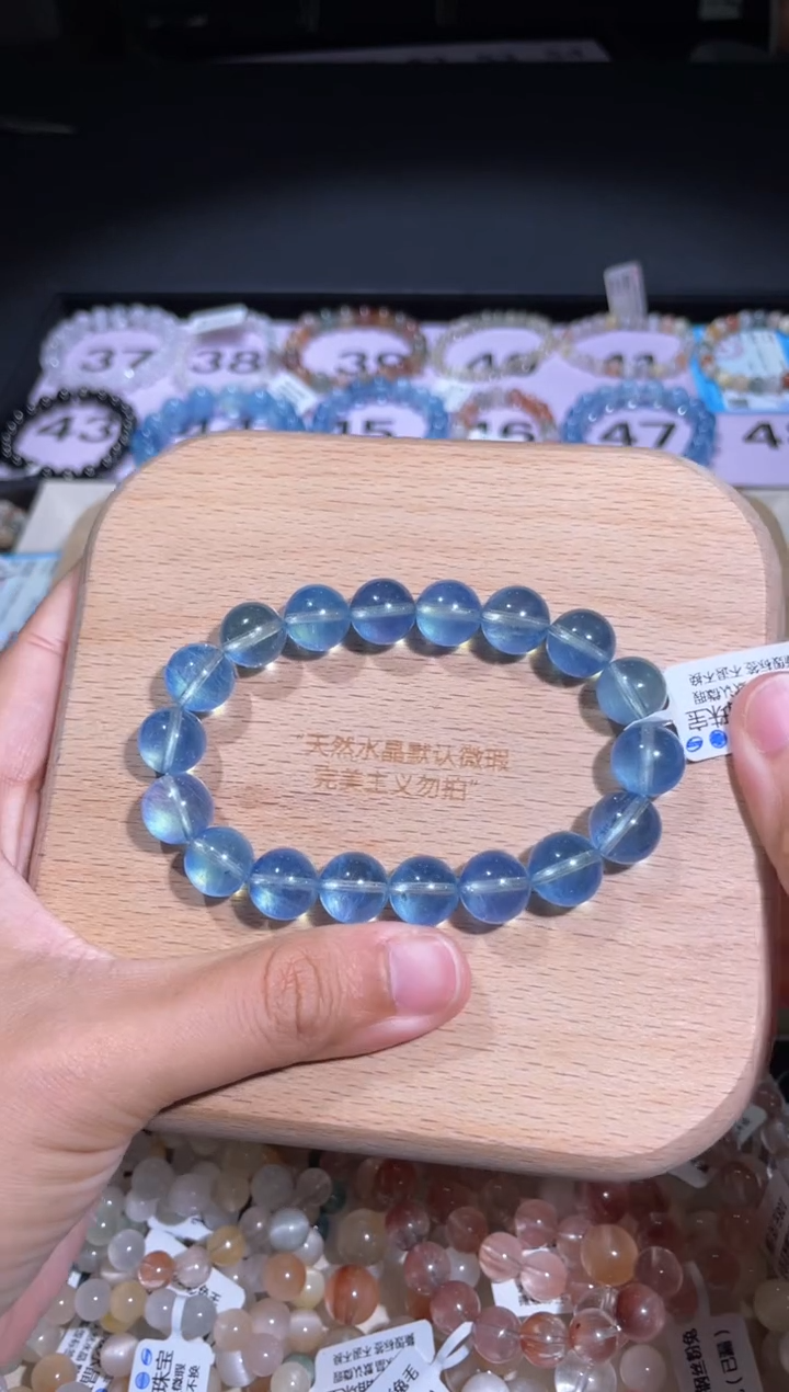 水晶手链未镶嵌窝*48 号多样性发货一C 11+