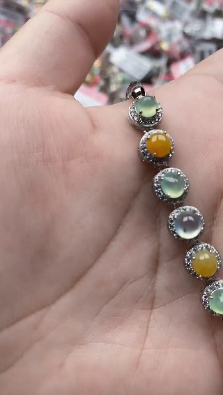 【闪购商品】翡翠戒指银S925镶嵌11111---3