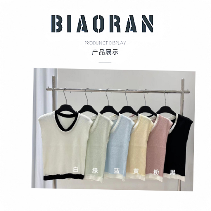 BIAORAN/标冉2025夏季新款休闲百搭上衣9108