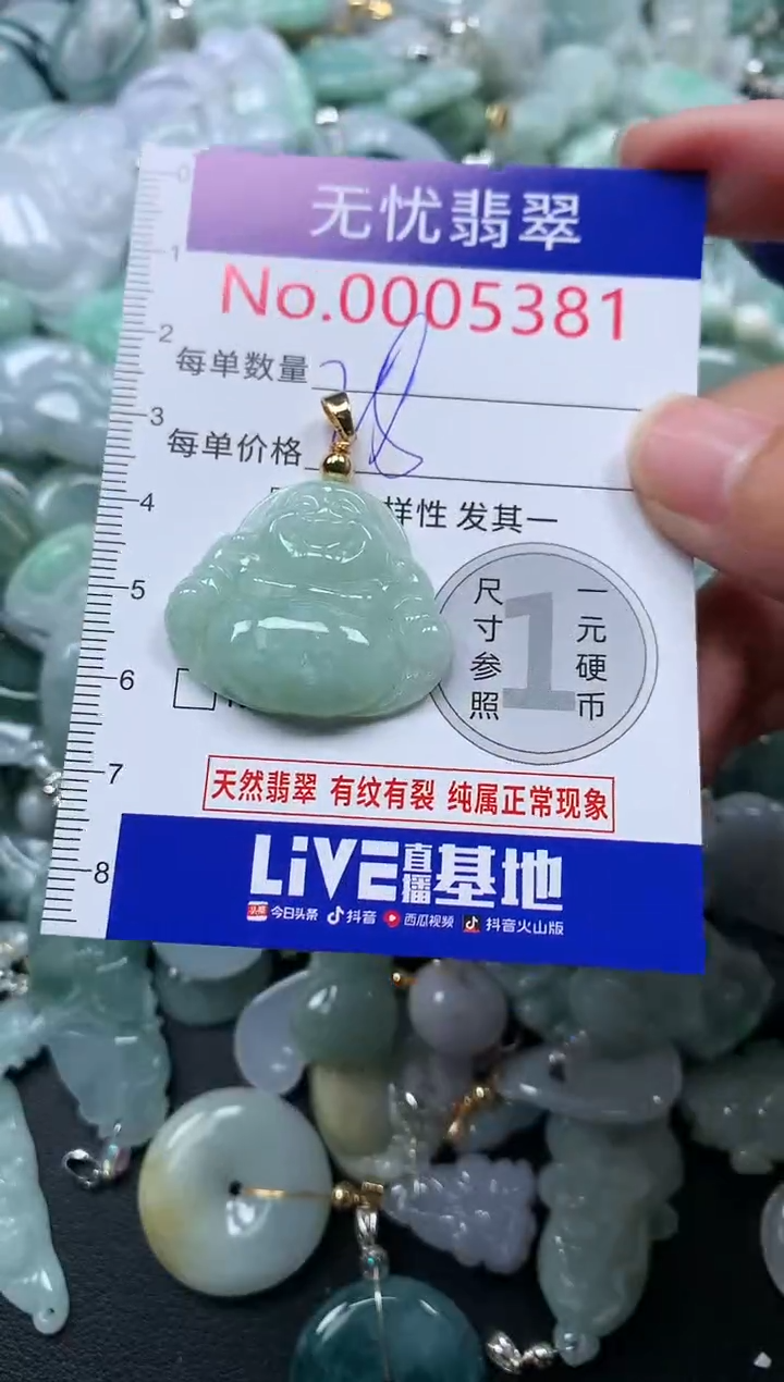 颈饰未镶嵌翡翠5381