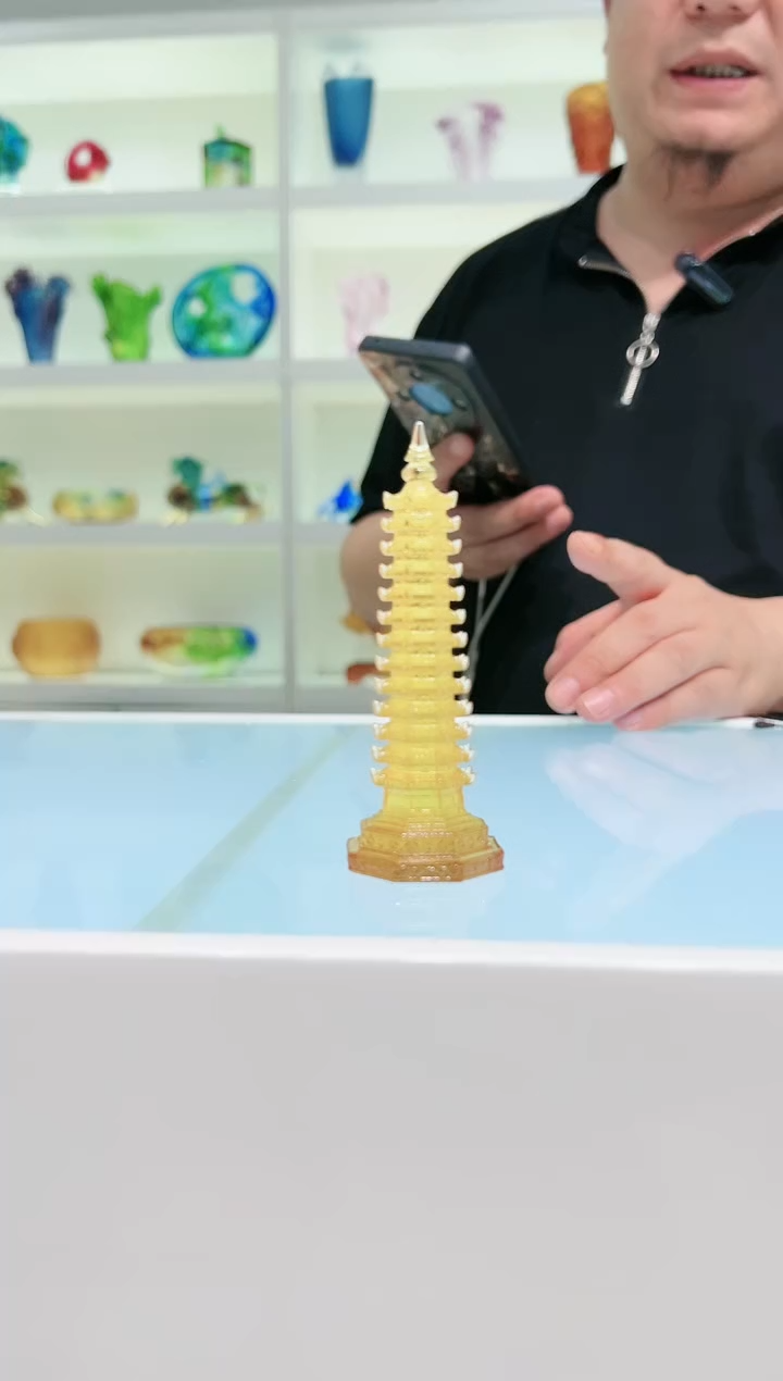 【闪购商品】茶宠古法琉璃文昌塔