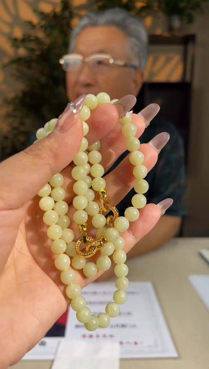 和田玉未镶嵌颈饰多样性拍一发一130027