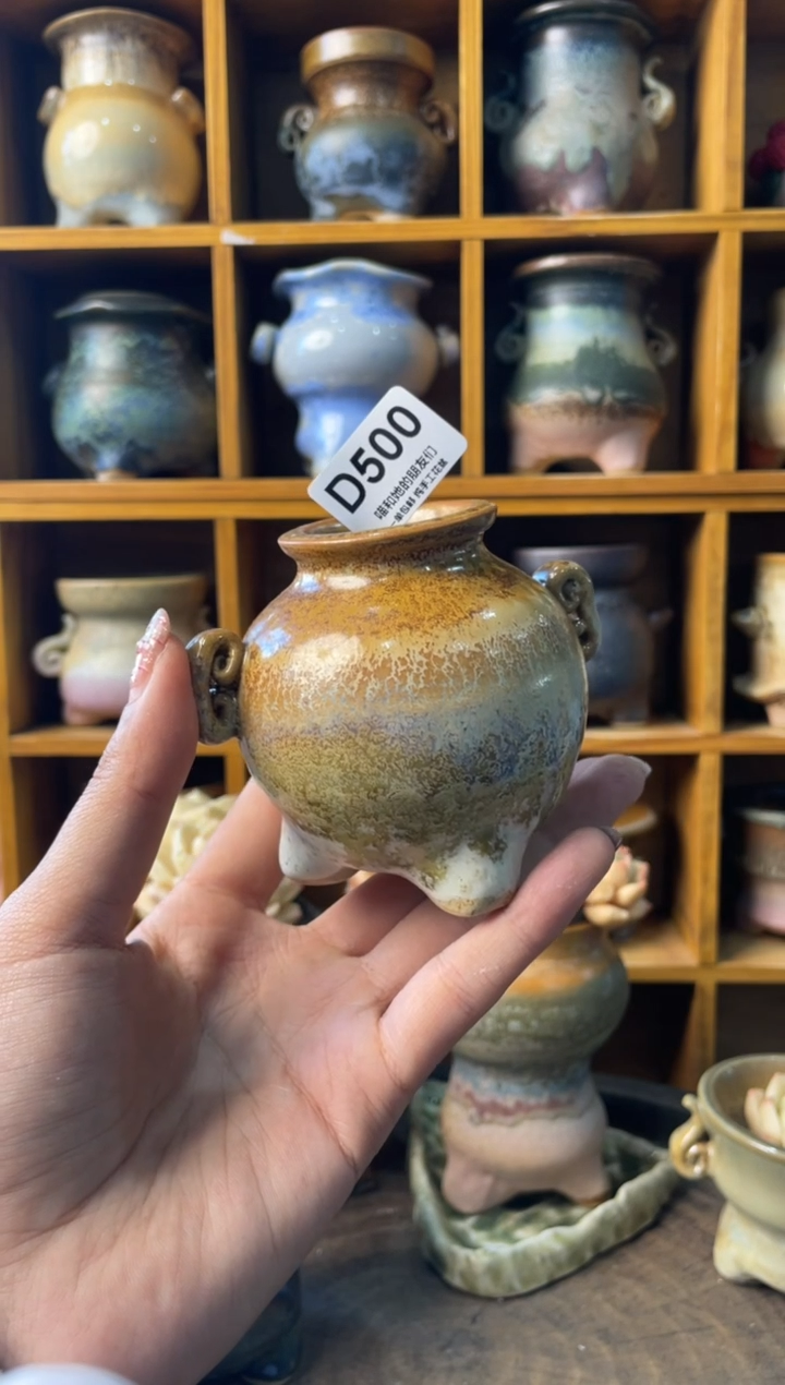 500内口3【喵喵推荐手工盆】