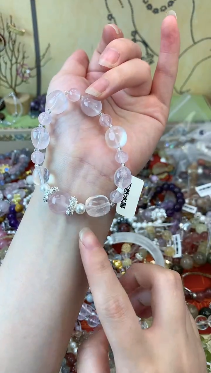 水晶手链未镶嵌321手串