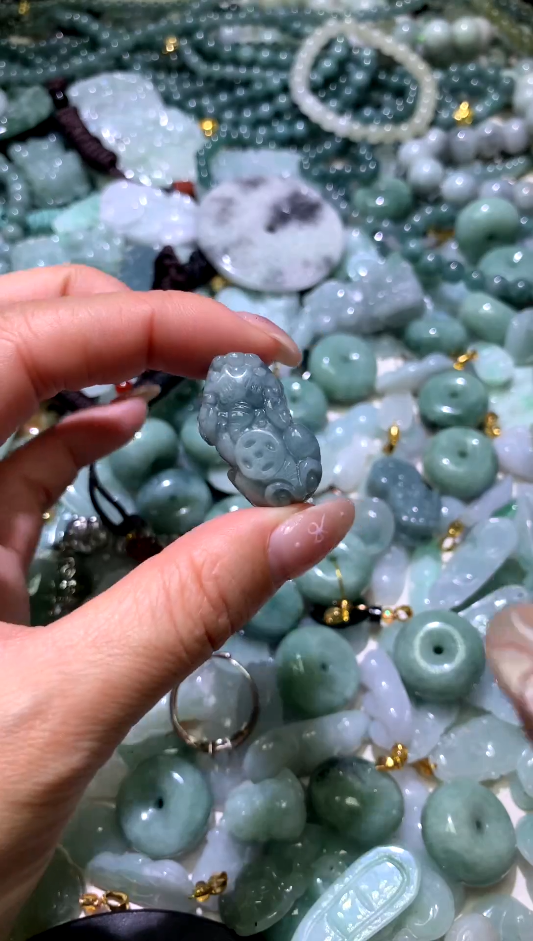 吊坠(不含链)未镶嵌翡翠1