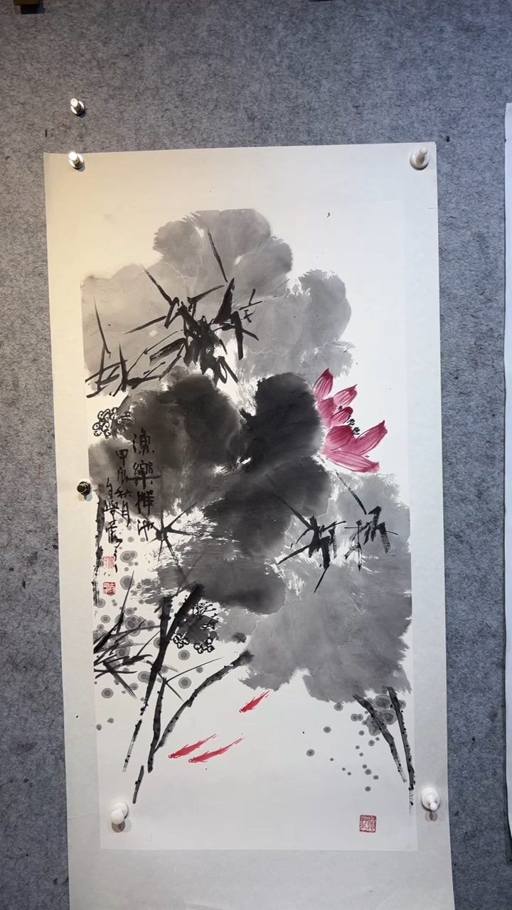 国画云**&张自学水墨国画80