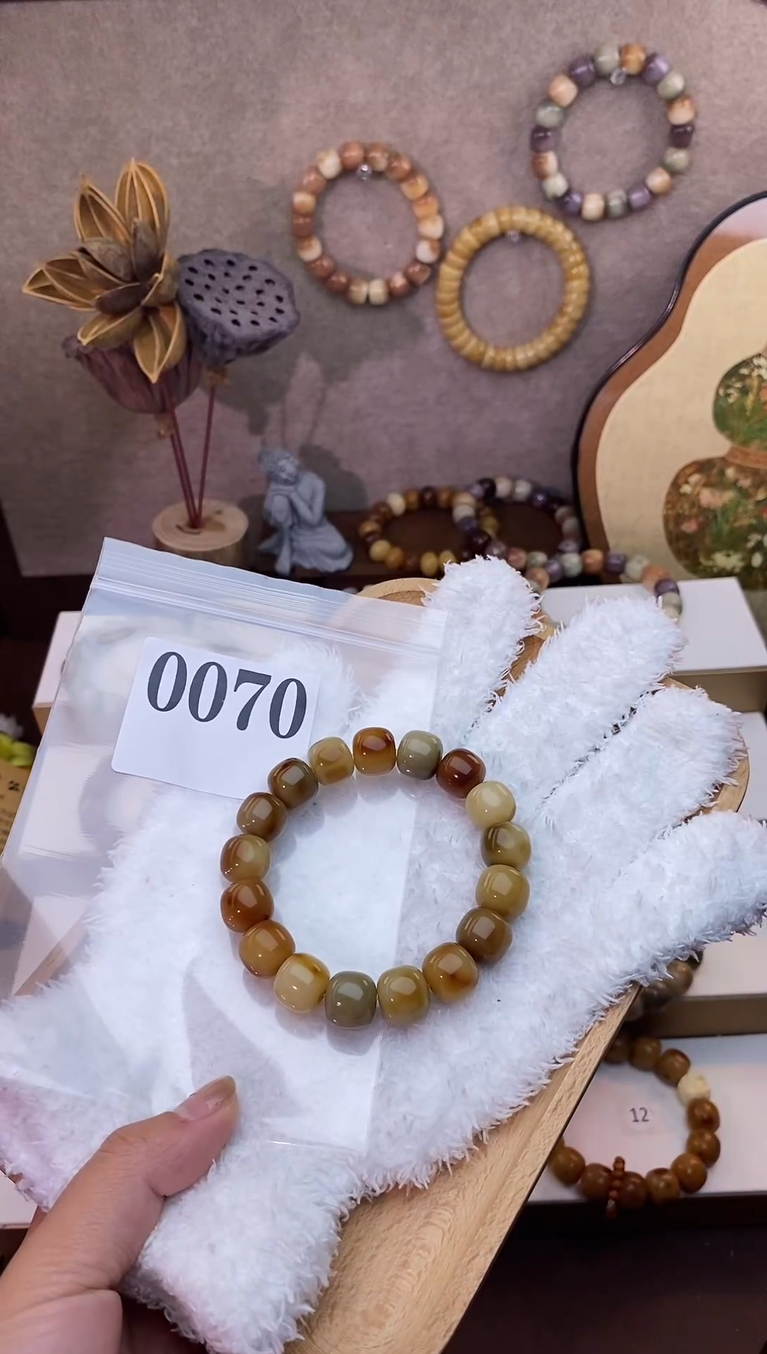 手串菩提根/象牙果70