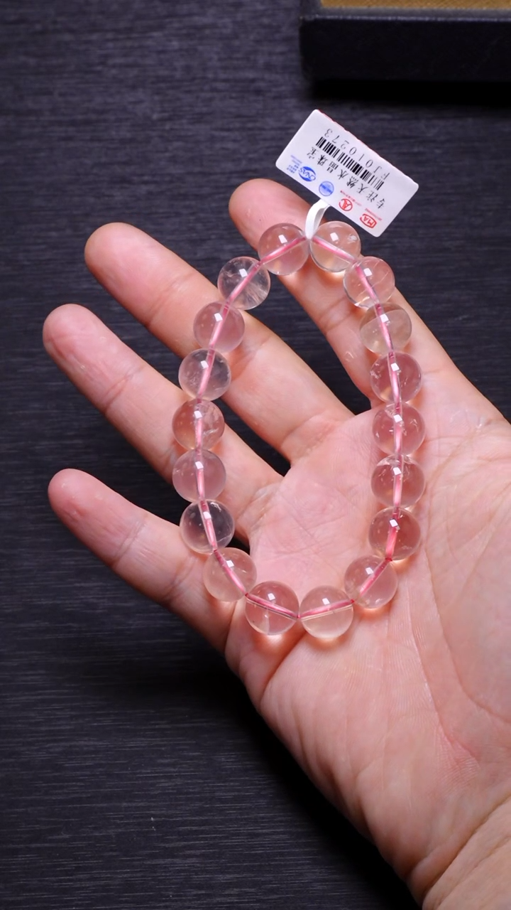 【闪购商品】水晶单圈未镶嵌Q064六芒星光粉晶单圈11mm