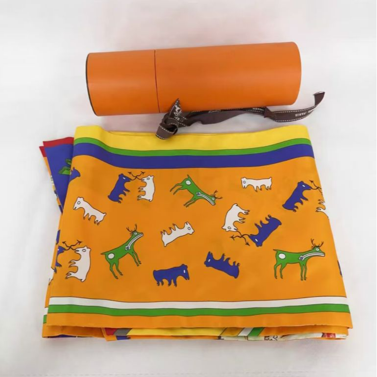 99新 Hermes/爱马仕 海囤J/爱马仕/丝巾/my50291