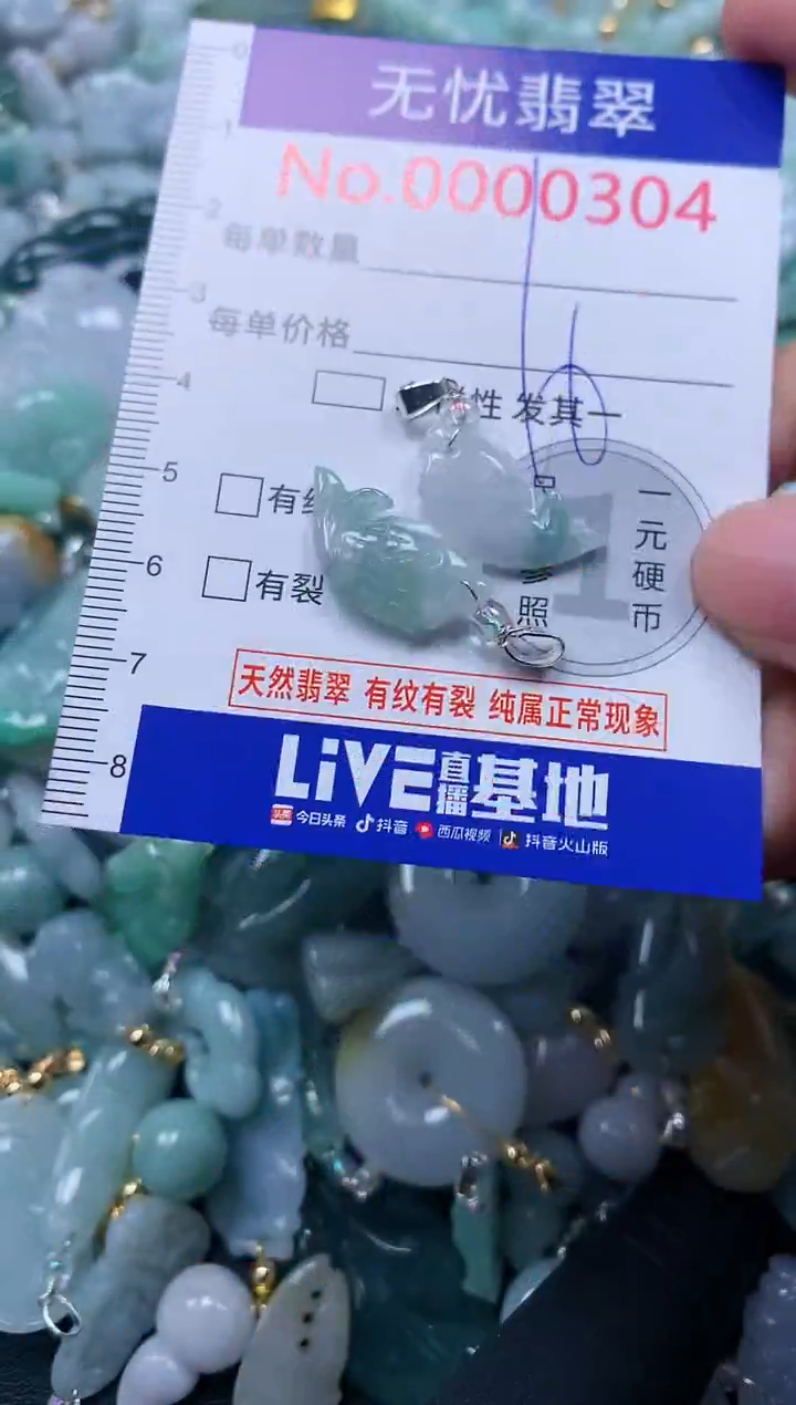 颈饰未镶嵌翡翠304