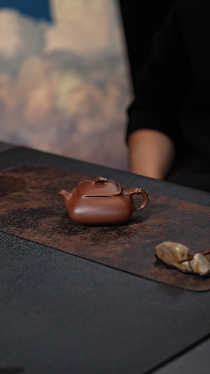 【闪购商品】紫砂茶壶四方简瓢