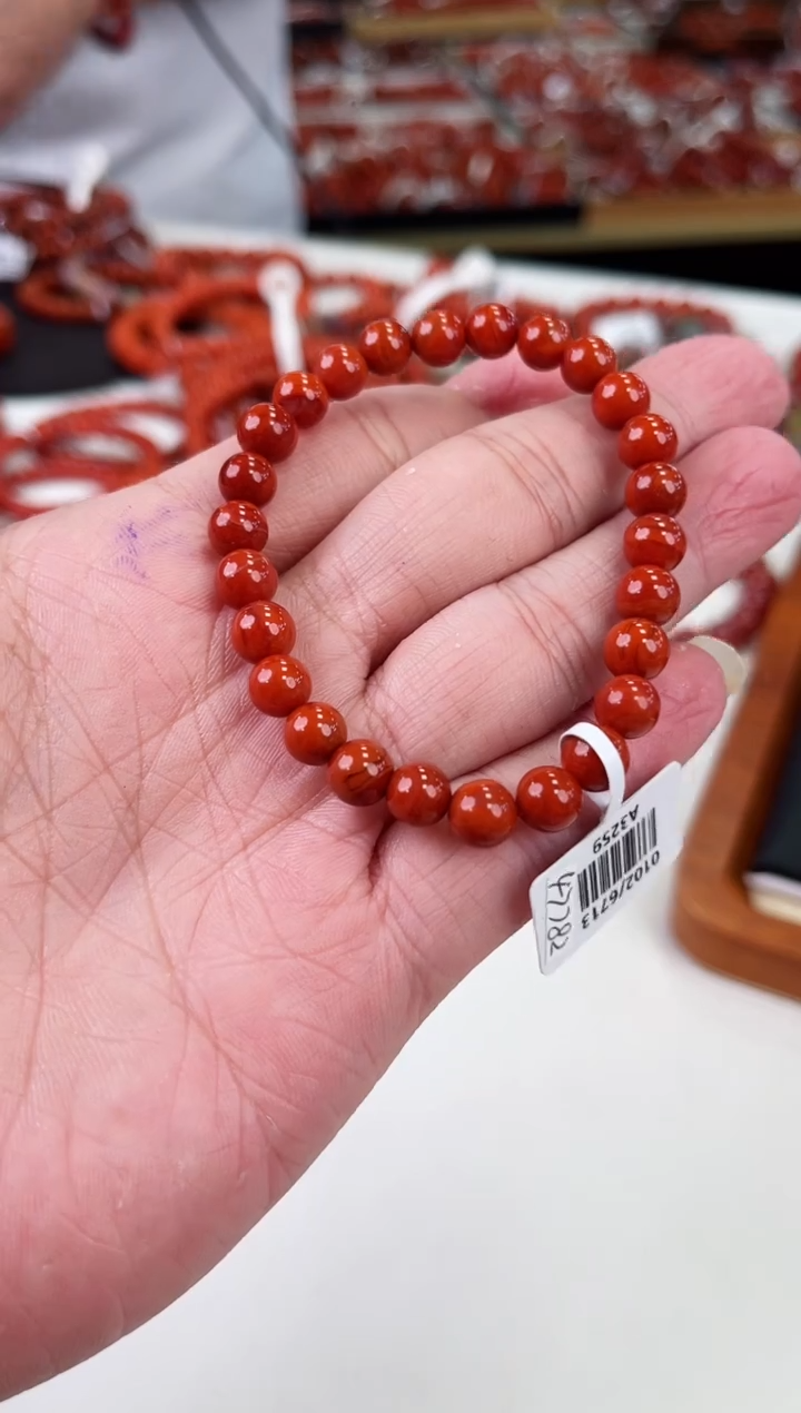 【闪购商品】南红玛瑙瓦西手串7+未镶嵌一个/条