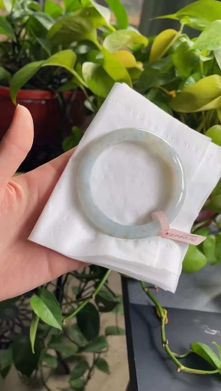 【闪购商品】翡翠手镯未镶嵌114手镯55.5