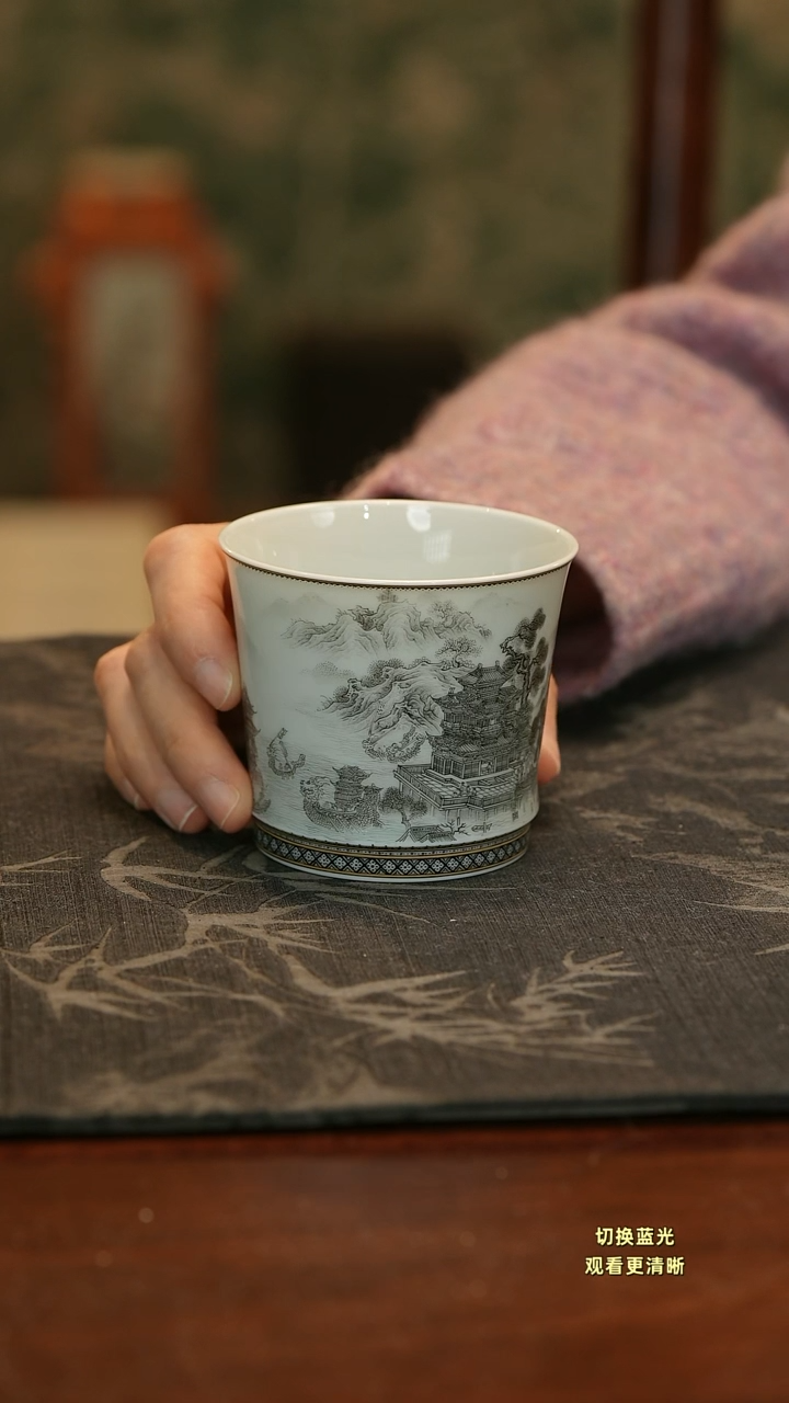 手绘重工龙舟竞渡主人杯