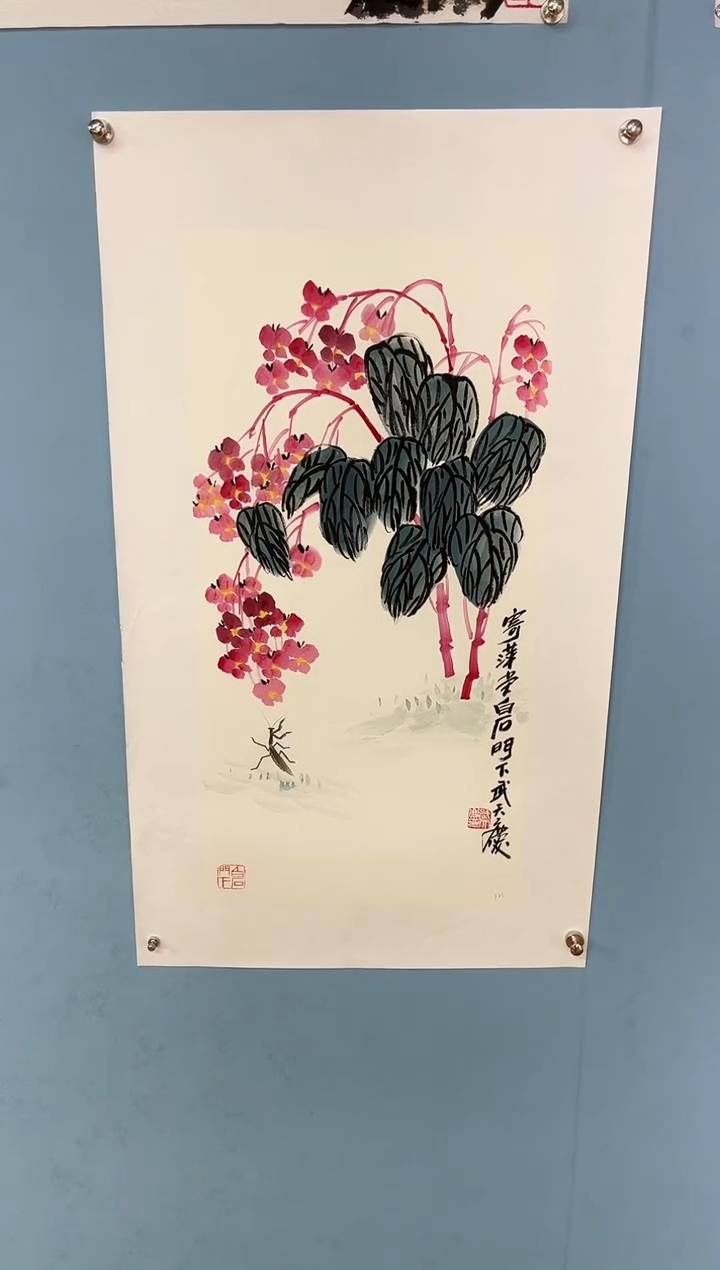 【闪购商品】国画武天庆老师草虫