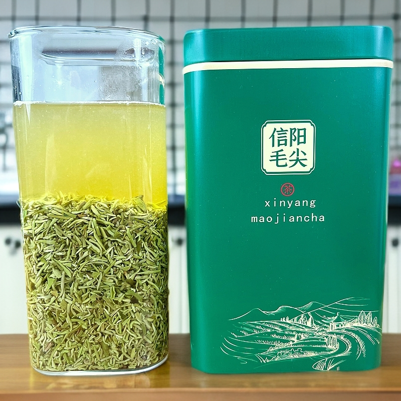 【2025 新茶】 九妹•狮河港信阳毛尖明前碎芽茶叶浓香型