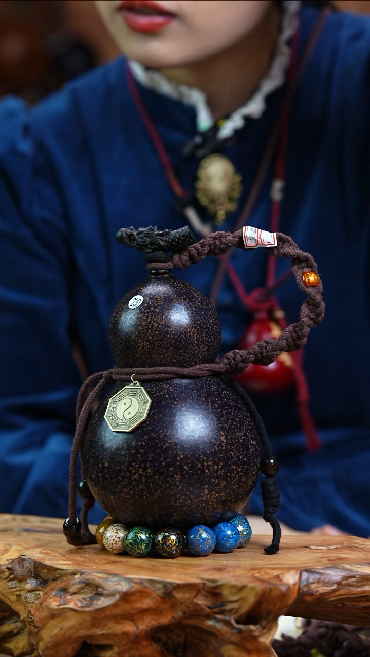 【闪购商品】230—光岳葫天然大漆酒葫芦不含漆珠