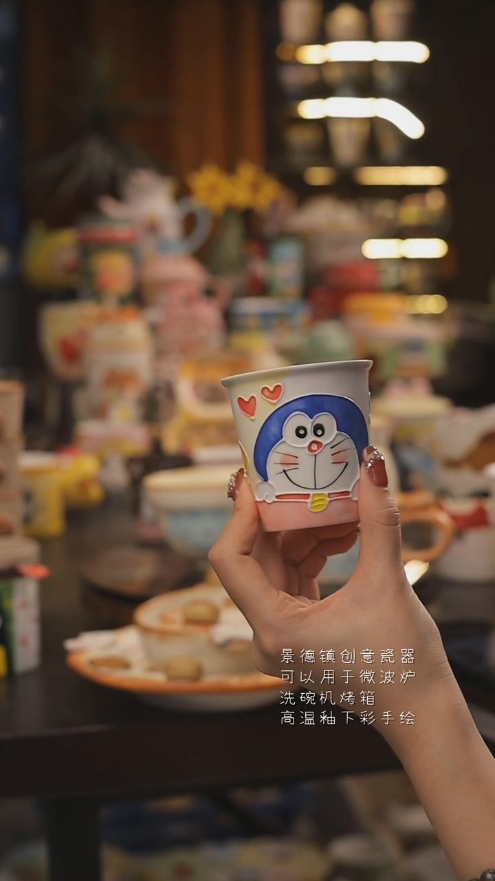 景德镇釉下彩绘设计师款式陶瓷